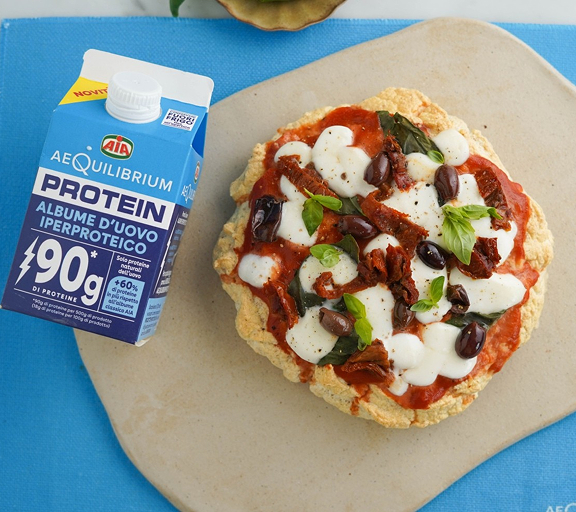 Pizza proteica